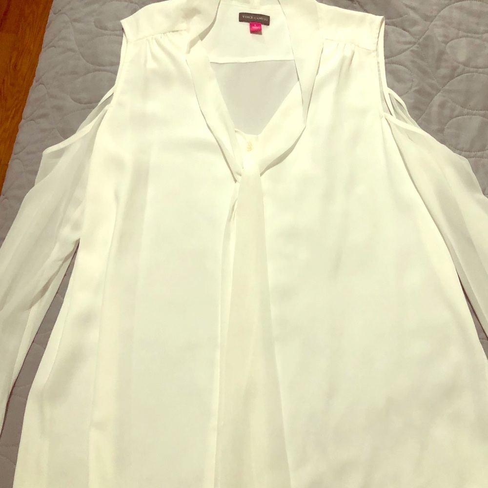 White Vince Camuto blouse